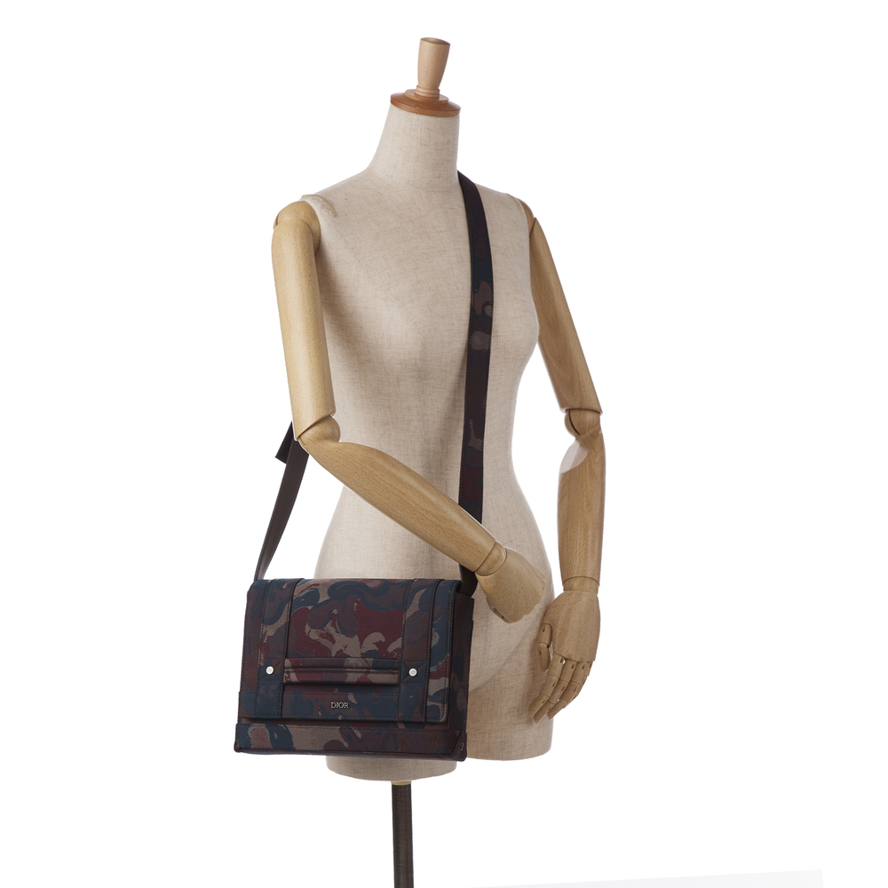 Pre-Loved Dior x Peter Doig Messenger Bag - Picture 10 of 11